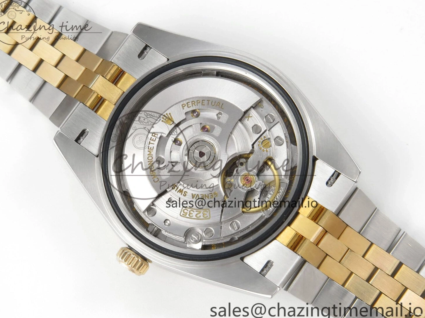 MiroTime 0424 Reliable DateJust 41mm 126333 SS YG 3EF 1:1 Best Edition Gray Roman Dial on SS YG Jubilee Bracelet SA 302